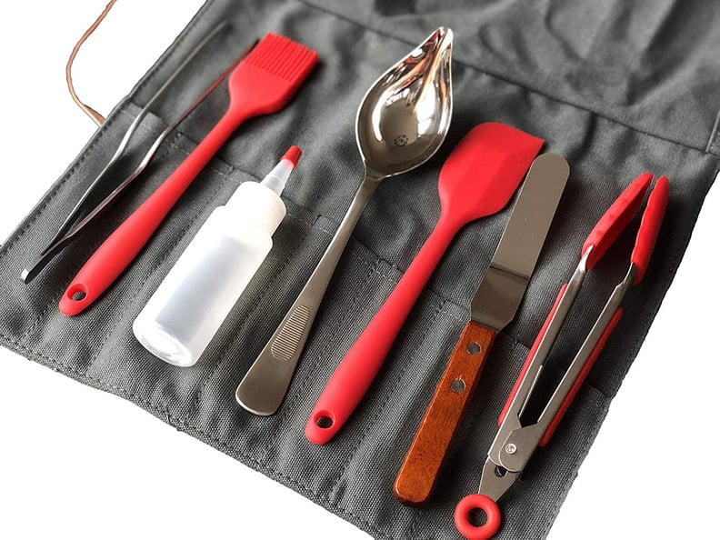 Plating Kit For the Home Chef, 8 Piece, With Custom Carry Case