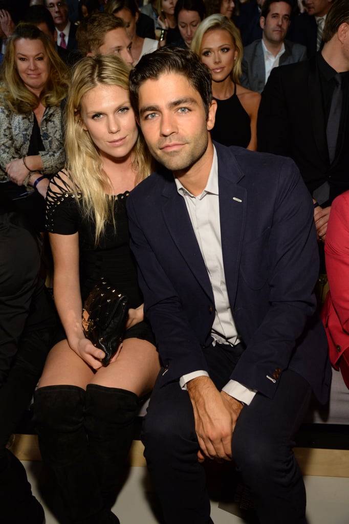 Alexandra Richards and Adrian Grenier