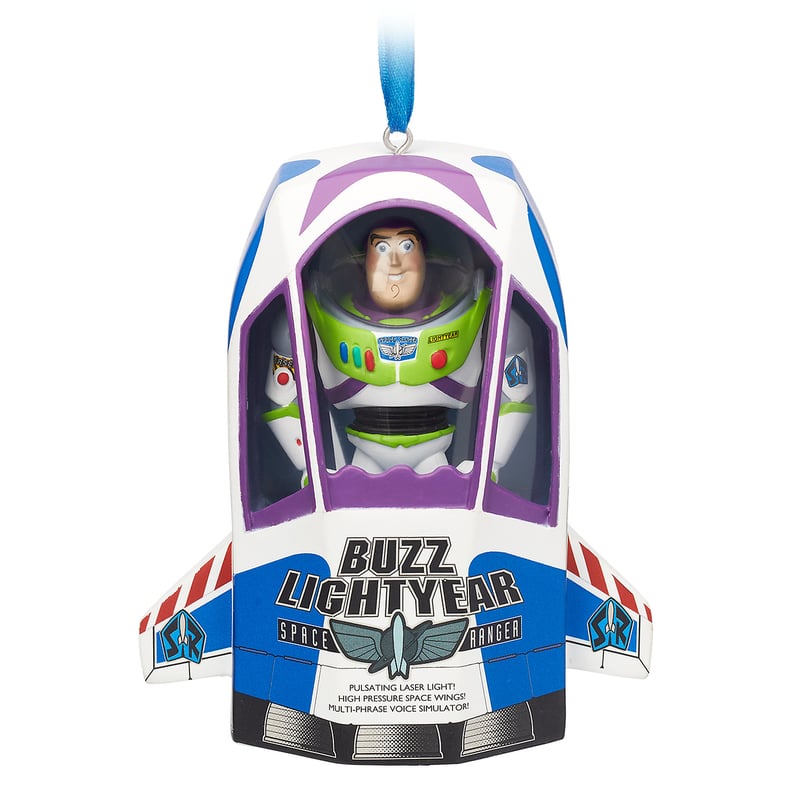 Buzz Lightyear Talking Living Magic Sketchbook Ornament