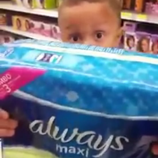 Viral Video of Son Asking Mom About Maxi Pads