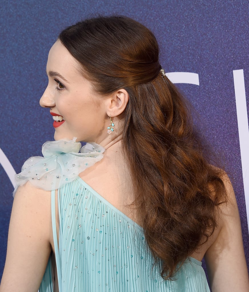 Maude Apatow's Simple Half-Up Style