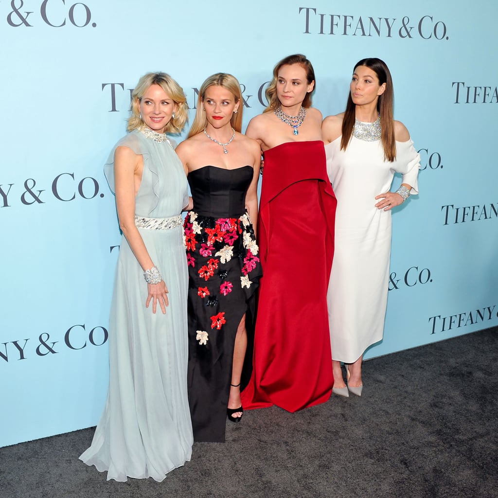 Reese Witherspoon and Jessica Biel at Tiffany & Co. Party
