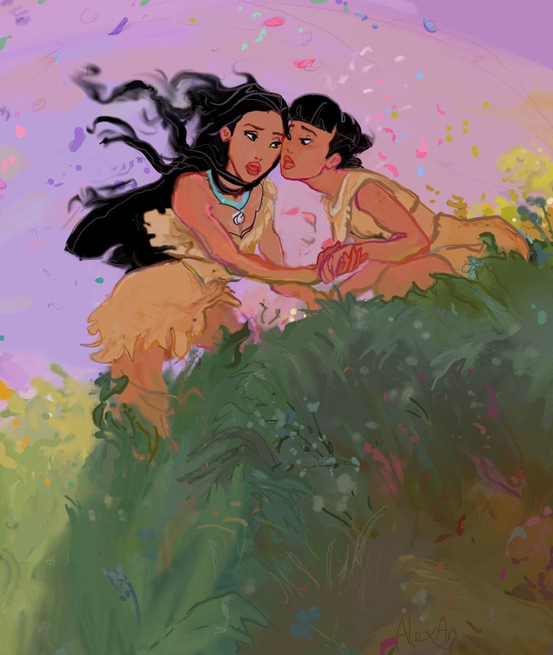 Pocahontas and Nakoma