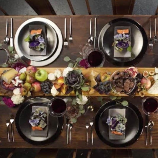 Friendsgiving Fall Tablescape