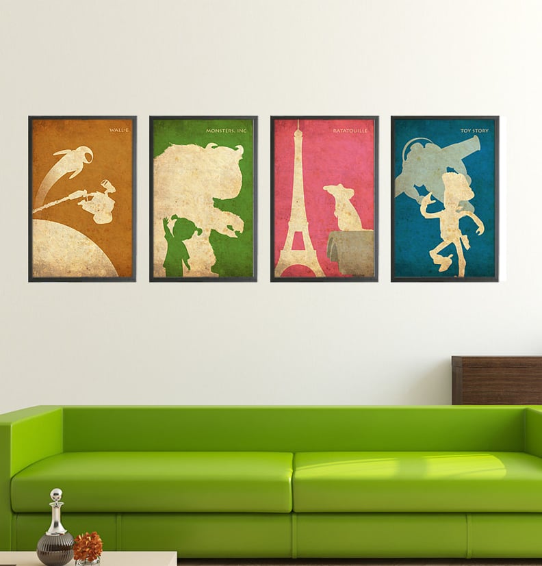 Pixar Minimalist Poster Set