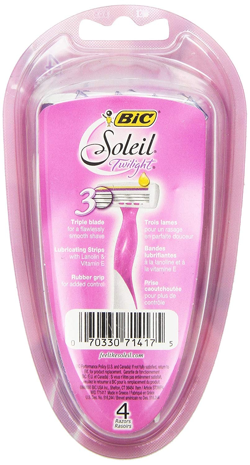 BIC Soleil Twilight Women's Disposable Razor, 4-Count, Behold, 11 Products  That Make Hair Removal That Much Faster