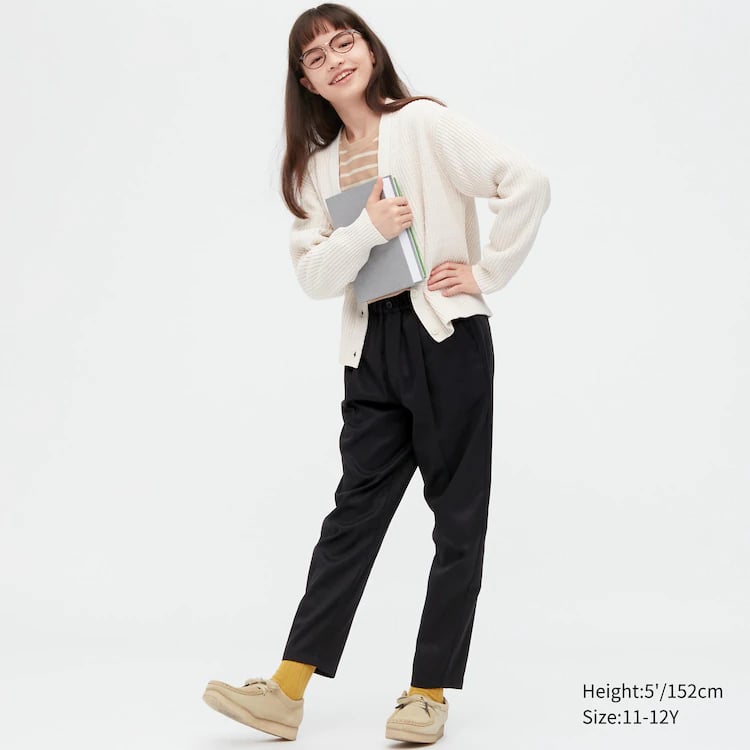 Comfortable Pants: Uniqlo Tuck Wide Tapered Pants
