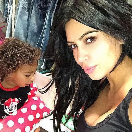 North West Scared of Kim Kardashian's Snapchat Video 2016