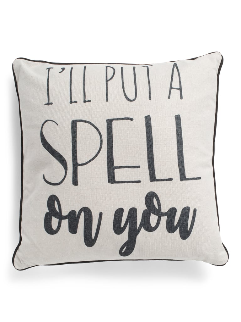 Reversible I'll Put a Spell Pillow