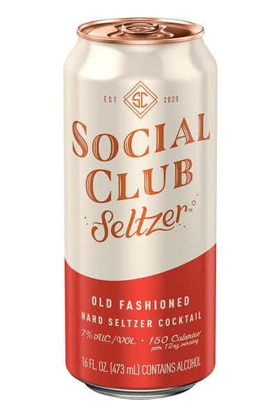Social Club Seltzer Old Fashioned Hard Seltzer