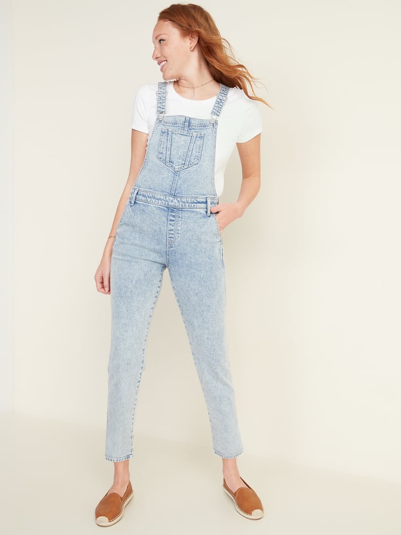 Old Navy Stonewashed Jean Overalls