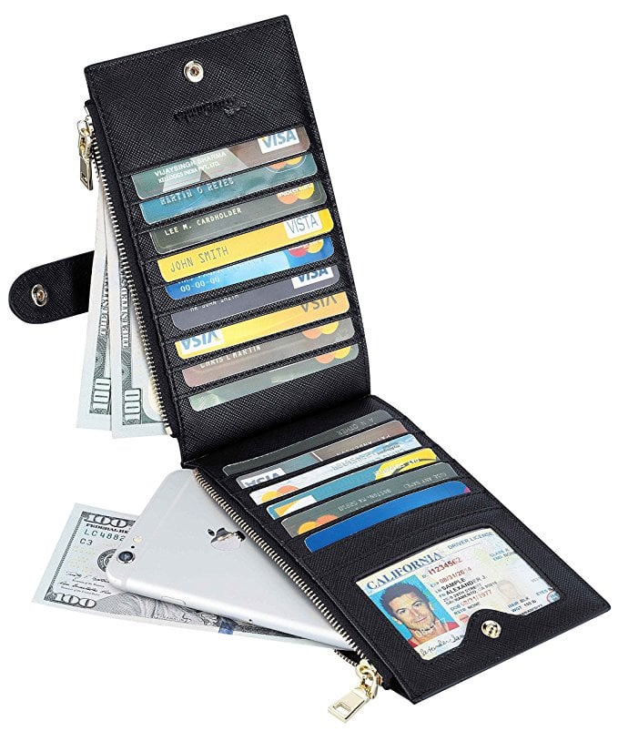 Travelambo Bifold Multi-Card Wallet