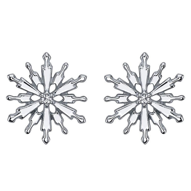 Luxurious Jewelry: Frozen 2 Snowflake Earrings