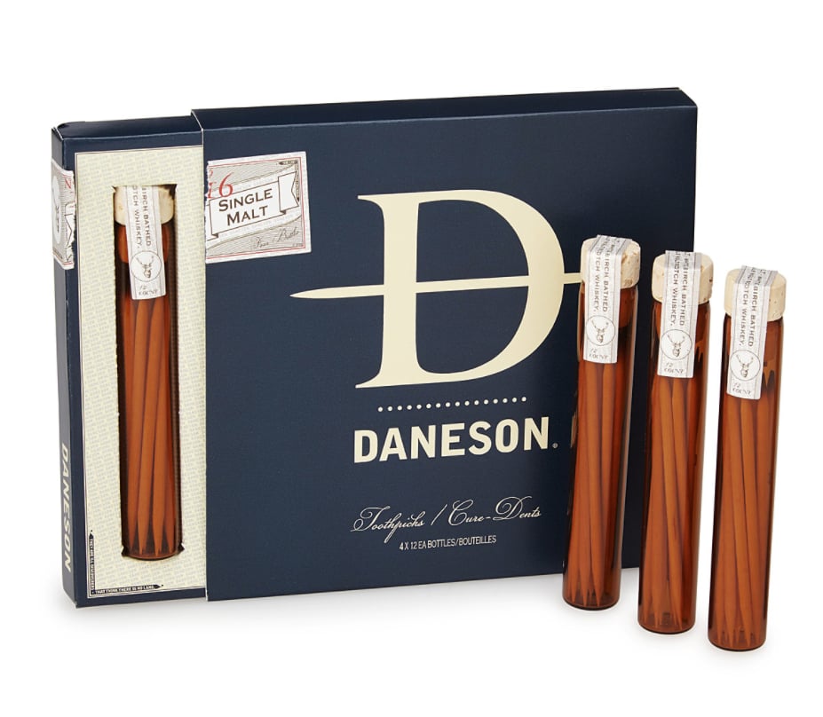 Scotch-Infused Toothpicks Gift Set