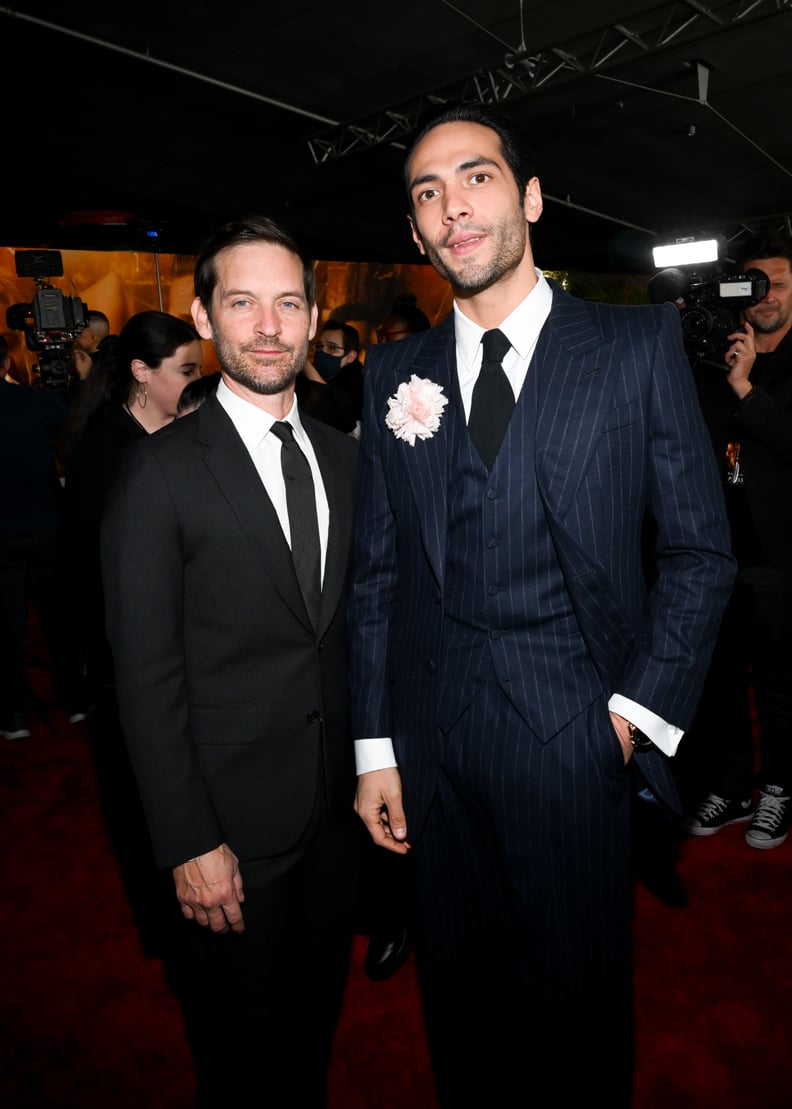Tobey Maguire and Diego Calva at the "Babylon" Premiere