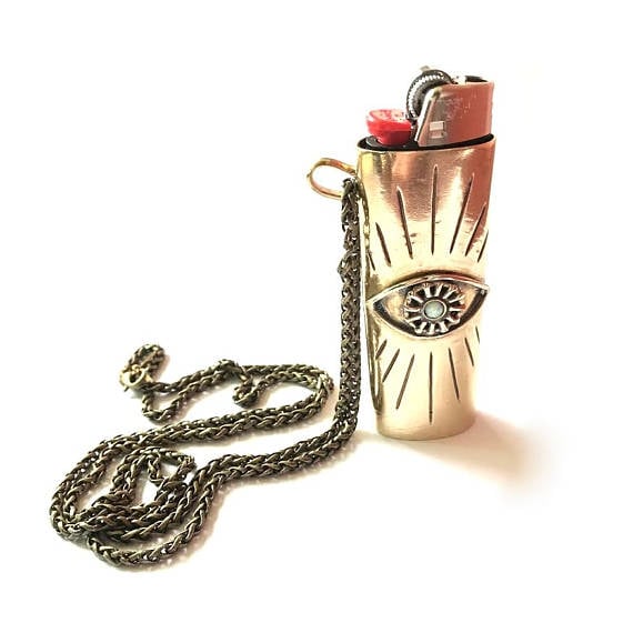 Evil Eye Necklace Lighter
