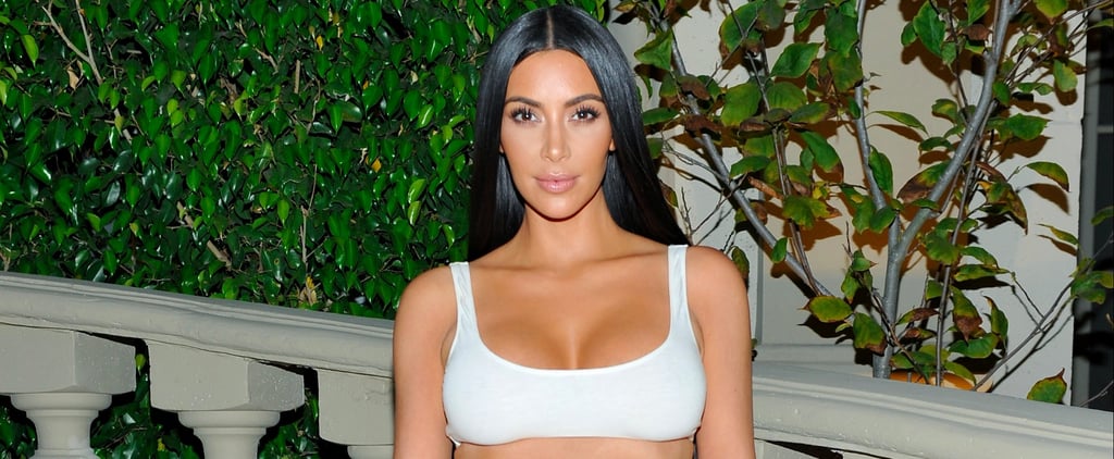 Kim Kardashian Balmain Skirt and Bra