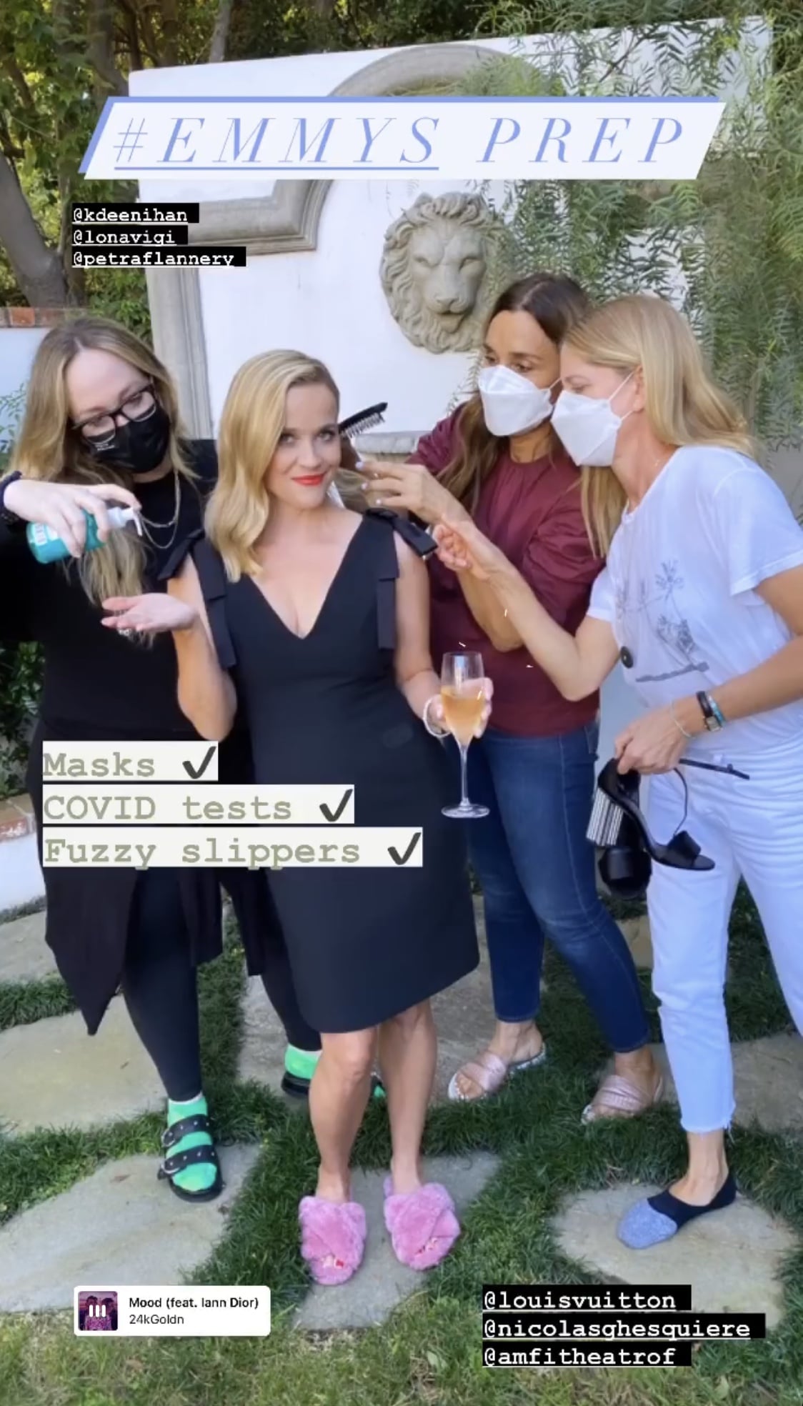 Reese Witherspoon And Kerry Washington S Emmys Party 2020 Popsugar Celebrity