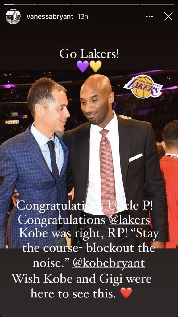 Los Angeles Lakers Honoured Kobe Bryant After Winning Finals