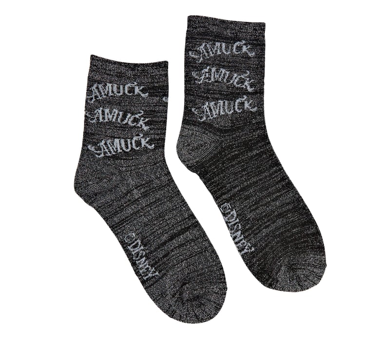 Amuck Glitter Crew Socks
