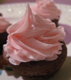 Pretty-In-Pink Brownie Cupcakes