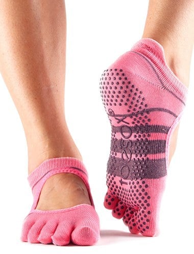 ToeSox Bellarina Full Toe Gripper Socks