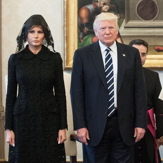 Melania Trump Wears Dolce and Gabbana to the Vatican
