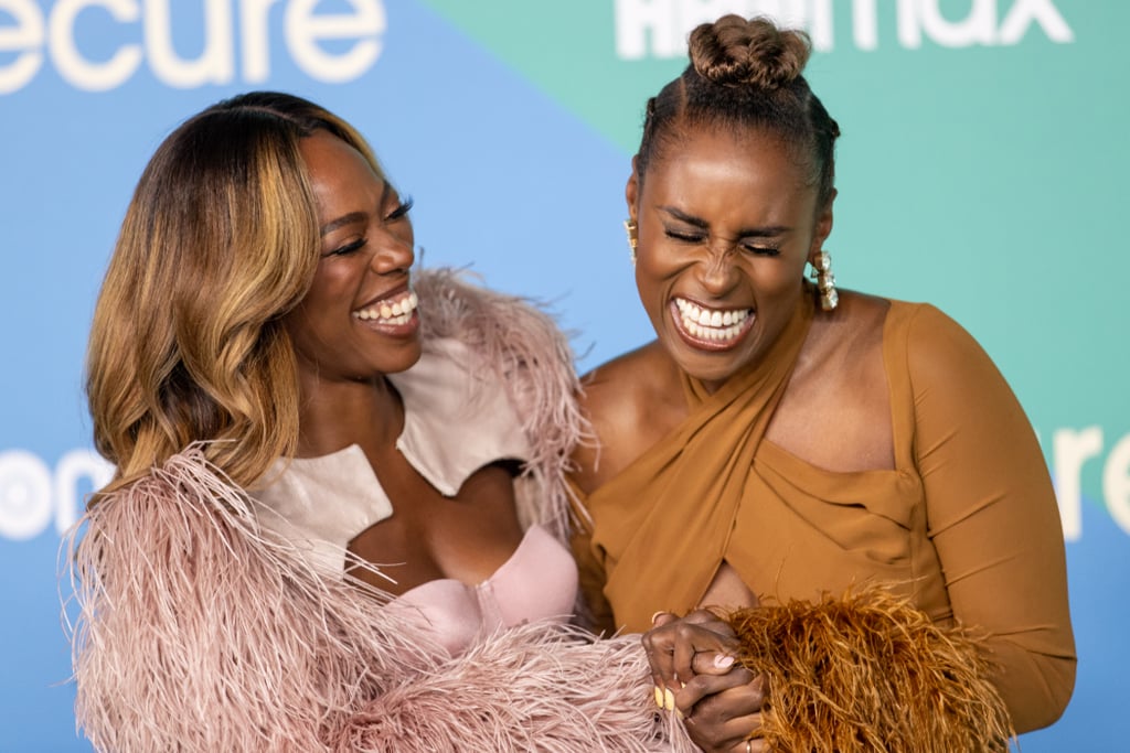 Those smiles! Those matching furry sleeves!