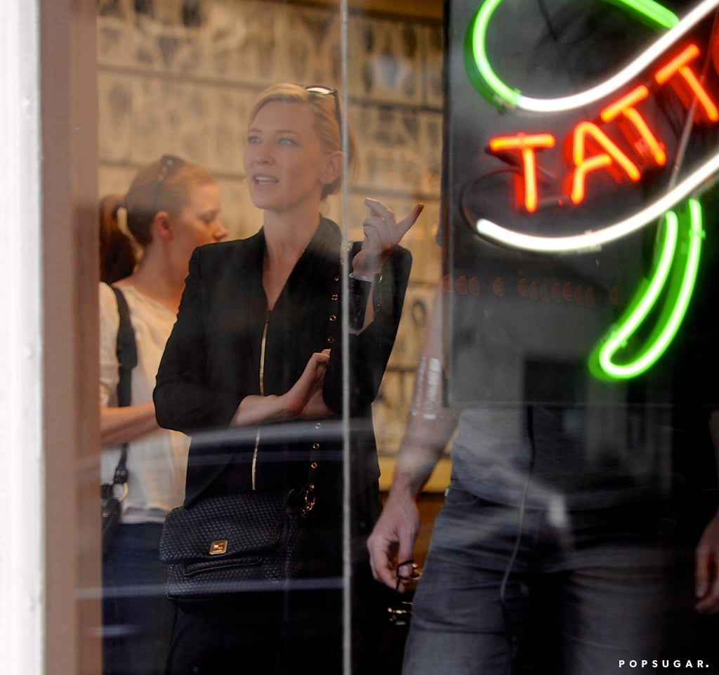 Cate Blanchett and Amy Adams Getting Tattoos After Oscars