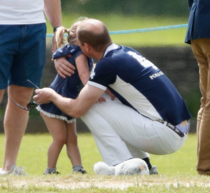 Prince William at Polo Match in England June 2017