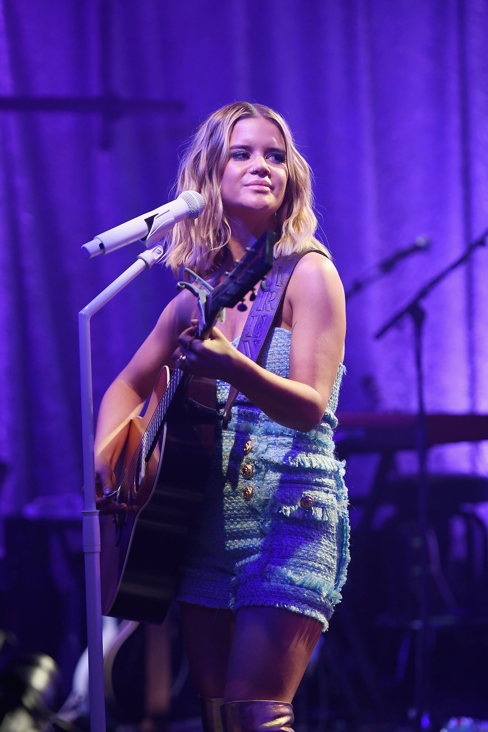 Maren Morris With Blond Hair 2019 Popsugar Beauty