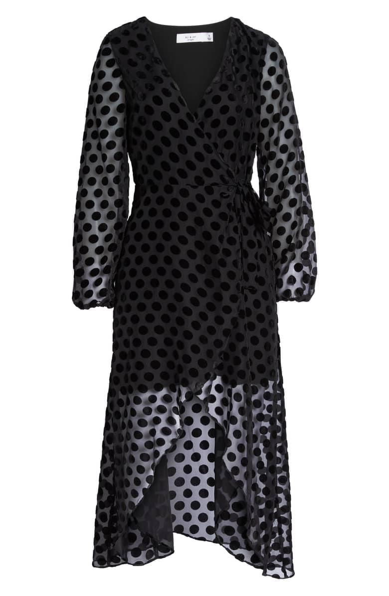 Ali & Jay Something You Call Love Wrap Dress