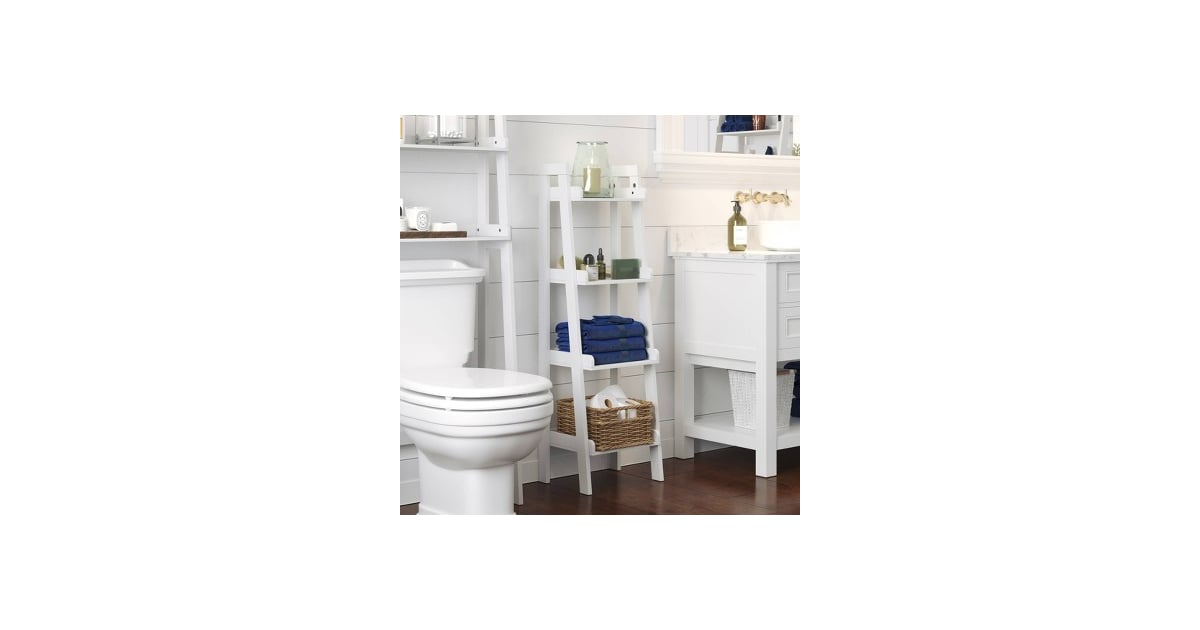 RiverRidge Home 4 Tier Narrow Ladder Bathroom Shelf Useful Bathroom Products POPSUGAR Smart