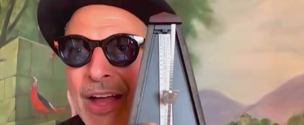Jeff Goldblum's Amazing At-Home Late Late Show Interview
