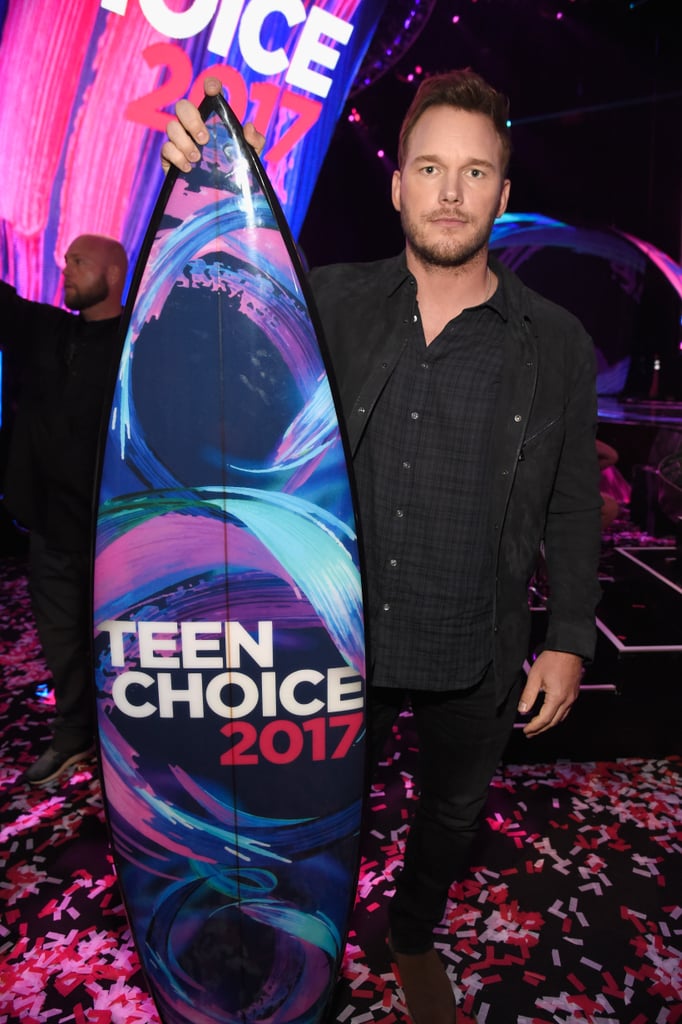 Chris Pratt at the 2017 Teen Choice Awards