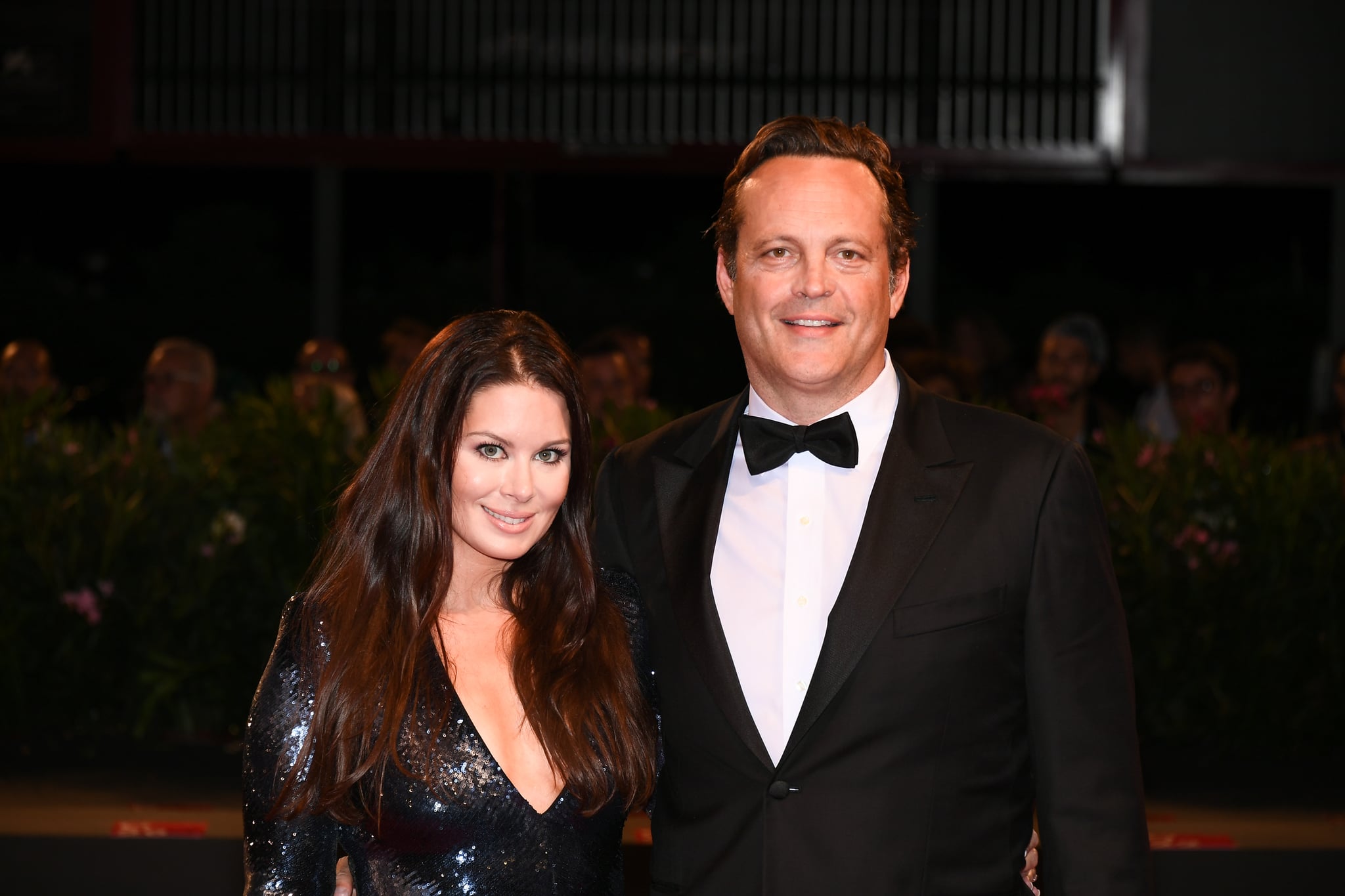 VENICE, ITALY - SEPTEMBER 03:  Kyla Weber and Vince Vaughn  walks the red carpet ahead of the 'Dragged Across Concrete' screening during the 75th Venice Film Festival at Sala Grande on September 3, 2018 in Venice, Italy.  (Photo by Dominique Charriau/WireImage)