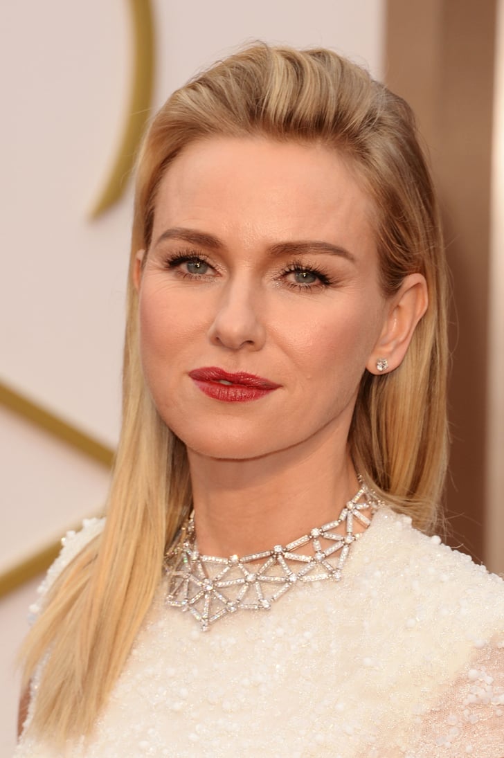 Naomi Watts at 2014 Oscars | Dark Lipstick Makeup Trend at the Oscars