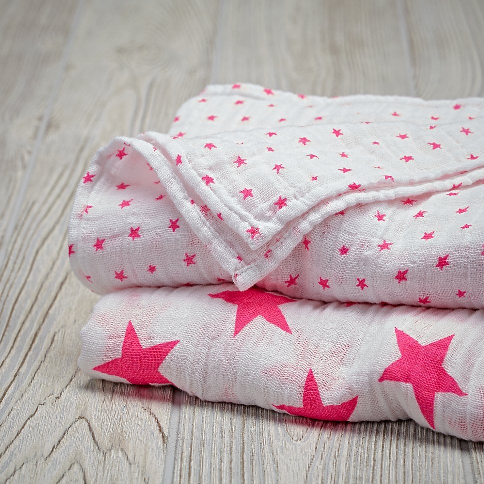 pink star blanket