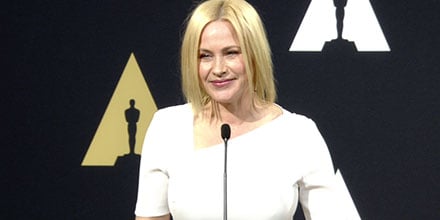 Patricia Arquette Interview at Oscar Nominees Luncheon | POPSUGAR Celebrity