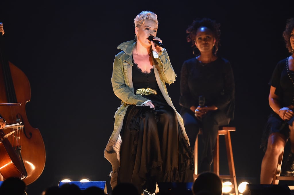 Pink and Her Daughter at the CMA Awards 2017