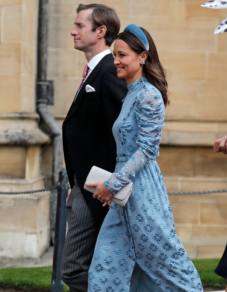 pippa middleton blue dress