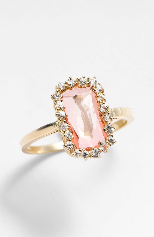 Kalan by Suzanne Kalan Barrel Stone Ring ($880)