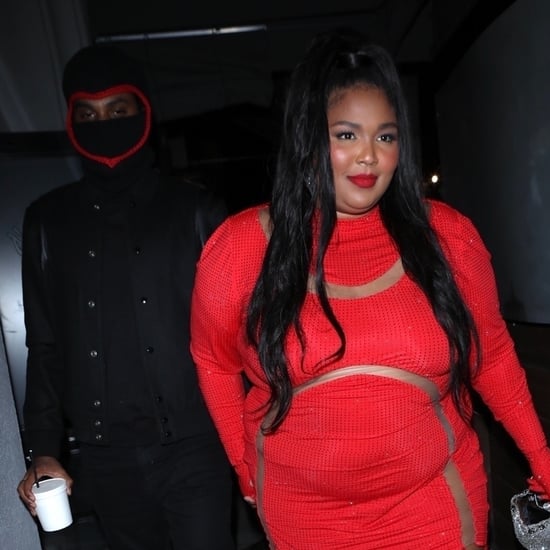 Lizzo's Sexy Red Dress on Valentine's Date With Mystery Man