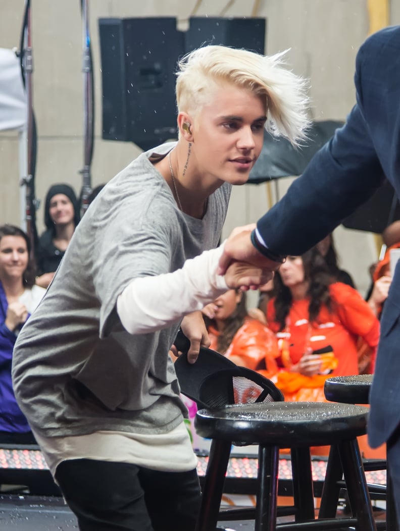 Justin Bieber and His Beauteous Blond Locks