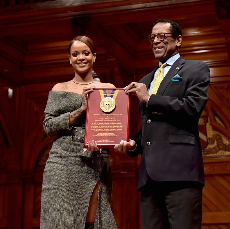 February: Harvard University Crowned Her Humanitarian of the Year