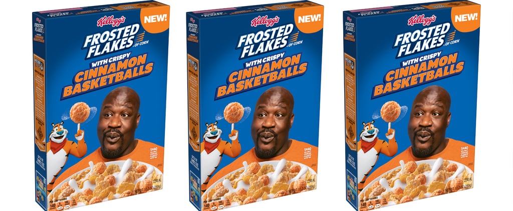 Shaquille O'Neal Frosted Flakes With Cinnamon Basketballs