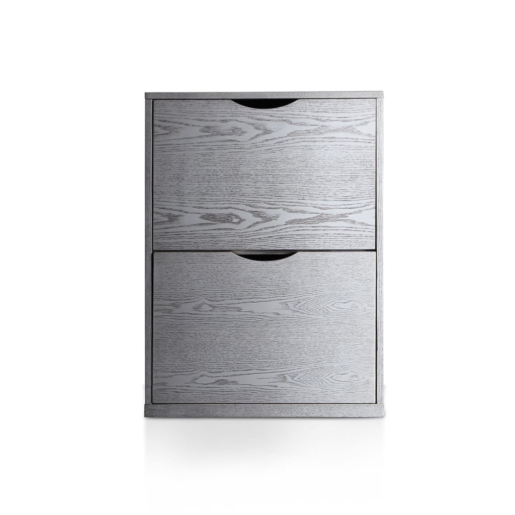 Gray 2 Drawer File Cabinet