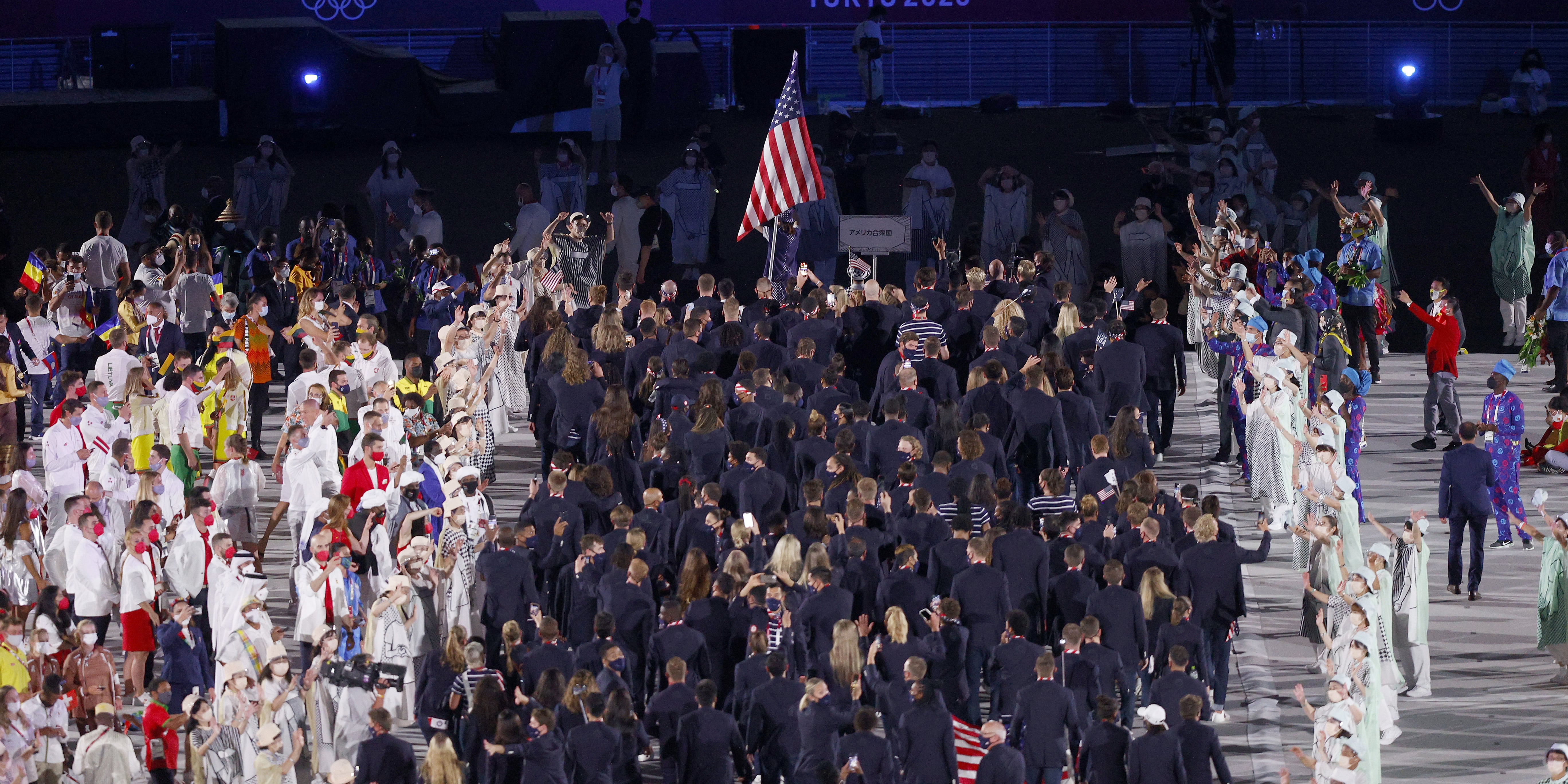 Usa olympic ceremony outfits 2021 clearance