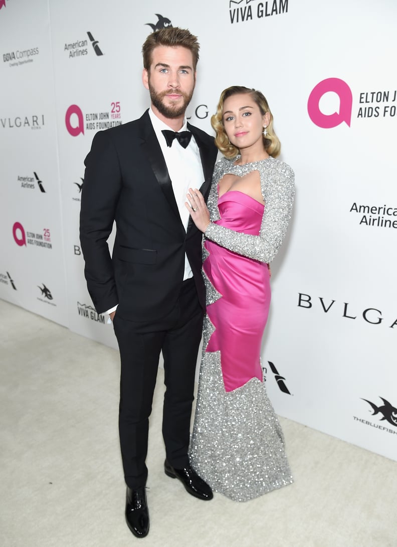 Liam Hemsworth and Miley Cyrus