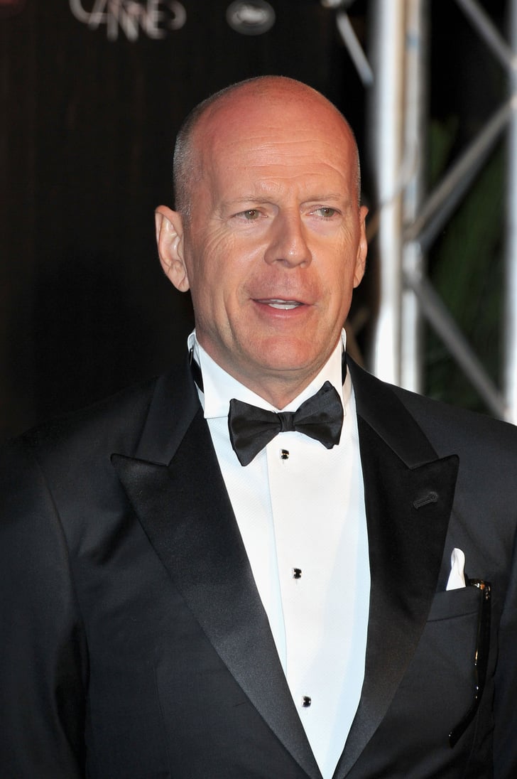 Bruce Willis donned a tux for the opening night dinner at the Cannes ...